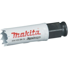 Makita MAKITA OTWORNICA BIM HSS-Co 8%  20mm EZYCHANGE METAL, STAL, ALU, DREWNO, PVC