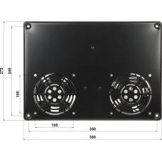 Delta PANEL WENTYLATORÓW EPRADO-A19-2W DO SZAFY RACK