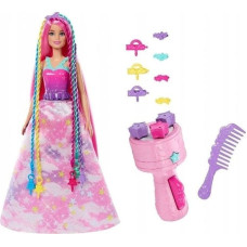 Mattel Lalka Barbie Mattel BRB KSIEZNICZKA ZAKRECONE PASEMKA JCW55 WB4