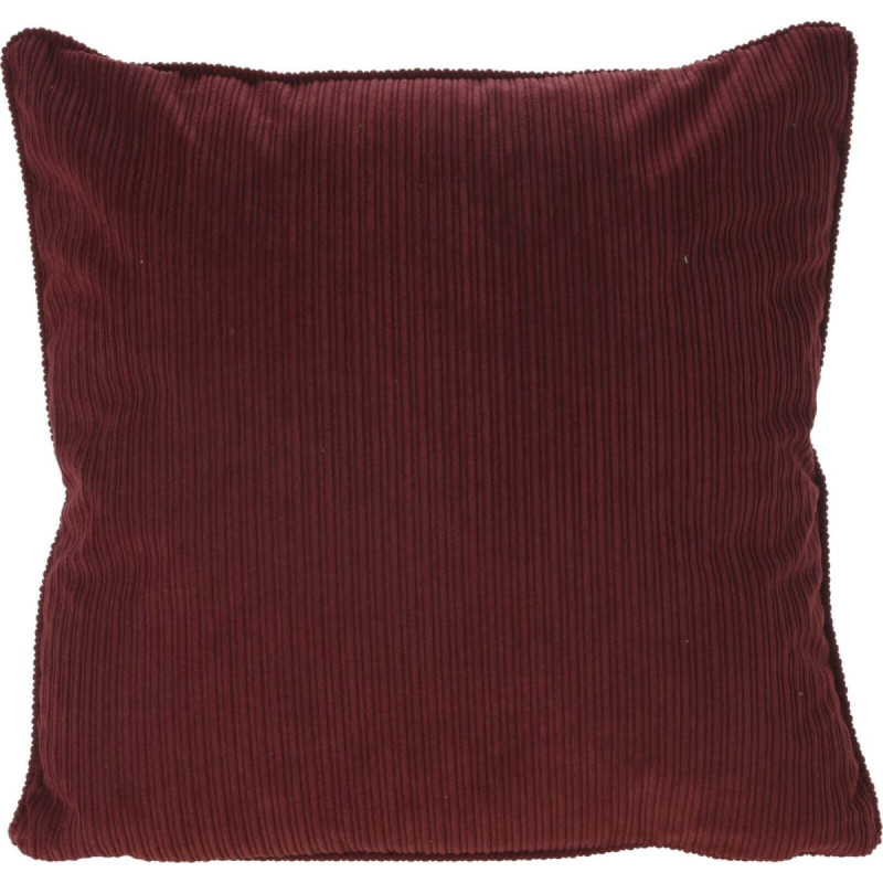 Home Styling Collection Poduszka dekoracyjna sztruksowa z lamówką, 40 x 40 cm