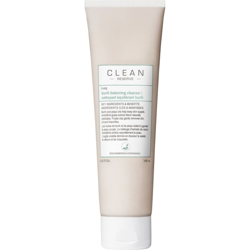 Clean Clean, Reserve, Buriti Oil, Balancing, Cleansing Cream, 146 ml For Women