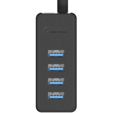 Orico HUB USB Orico Adapter Hub Orico W5P-100 USB do 4x USB 3.0 (czarny)