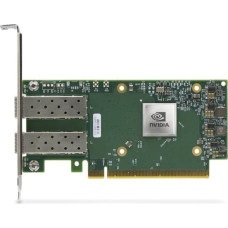 Nvidia Karta sieciowa NVIDIA NVIDIA ConnectX-6 Dx EN - Verschlusselung aktiviert ohne Secure Boot - Netzwerkadapter - PCIe 4.0 x16 - 100 Gigabit QSFP56 x 1
