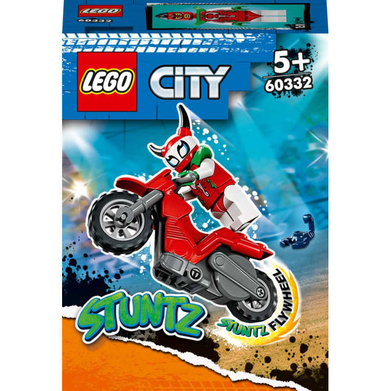 Lego City Motocykl kaskaderski brawurowego skorpiona (60332)