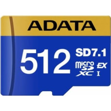 Adata Memory card microSDXC 512GB SD7.1 Express Premier Extreme series 800/700 MB/s
