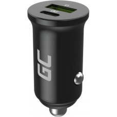 Green Cell Car charger PowerRide Nano38 38W 6A 1xUSB-C,1xUSB-A
