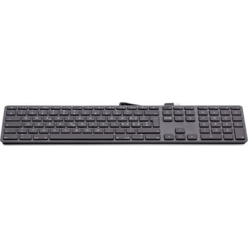 LMP Klawiatura LMP KB-1243 Przewodowa Space Gray UK (LMP-KB-1243-UK-SG)