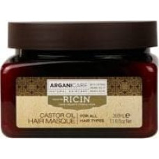 Arganicare Arganicare Castor Oil Maska stymulująca porost włosów 350 ml