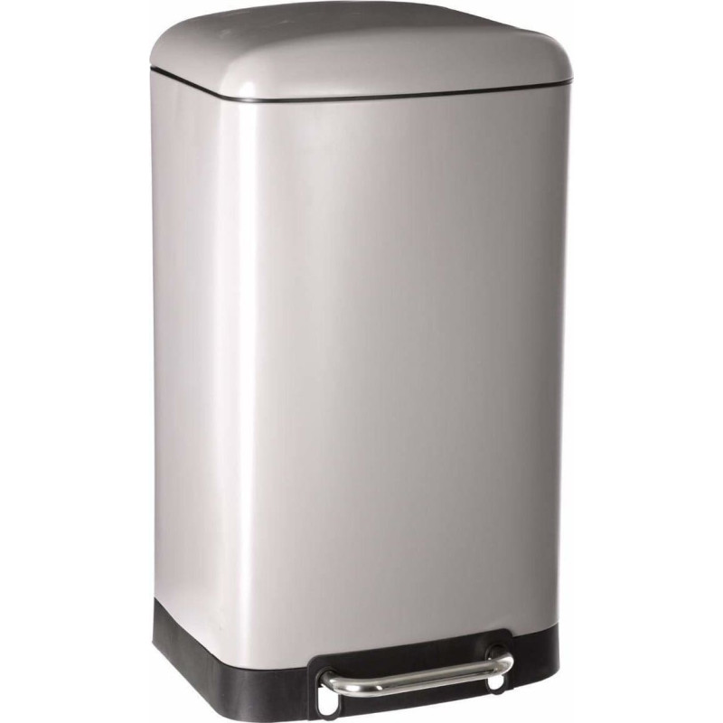 5Five Kosz na śmieci, metalowy, kolor taupe, 30 l, 5five Simply Smart