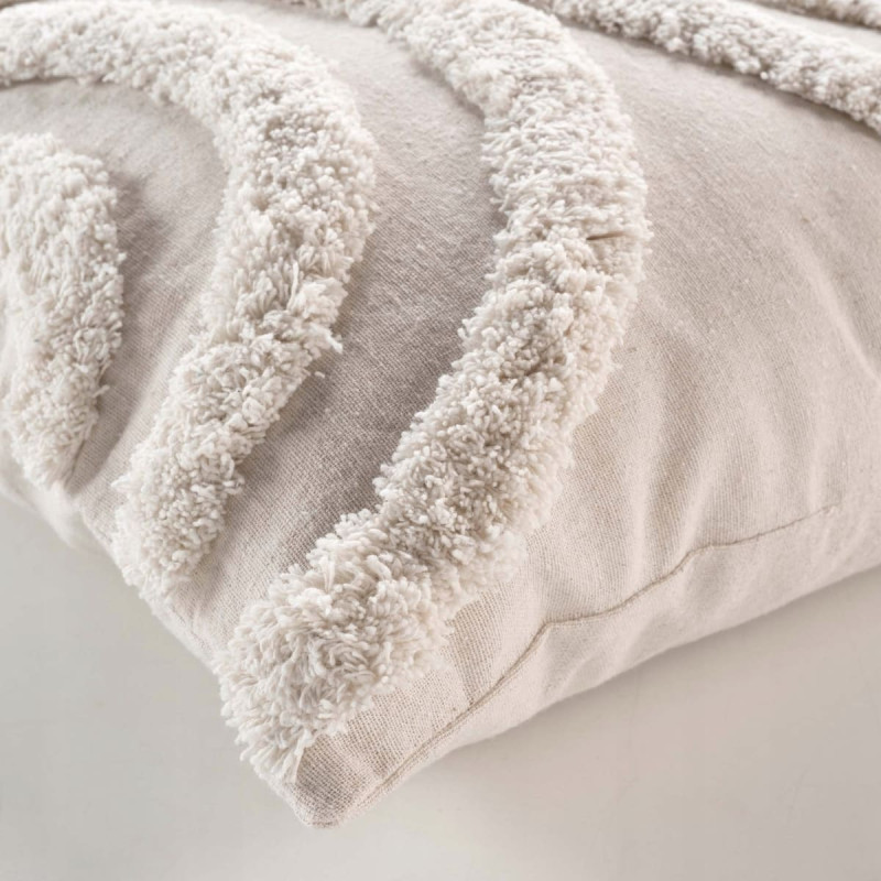 Douceur D`interieur Poszewka na poduszkę ZITA, efekt boucle, 40 x 40 cm