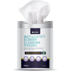 Platinet Chusteczki nawilżane do czyszczenia ekranów LCD 100 szt. (42613)