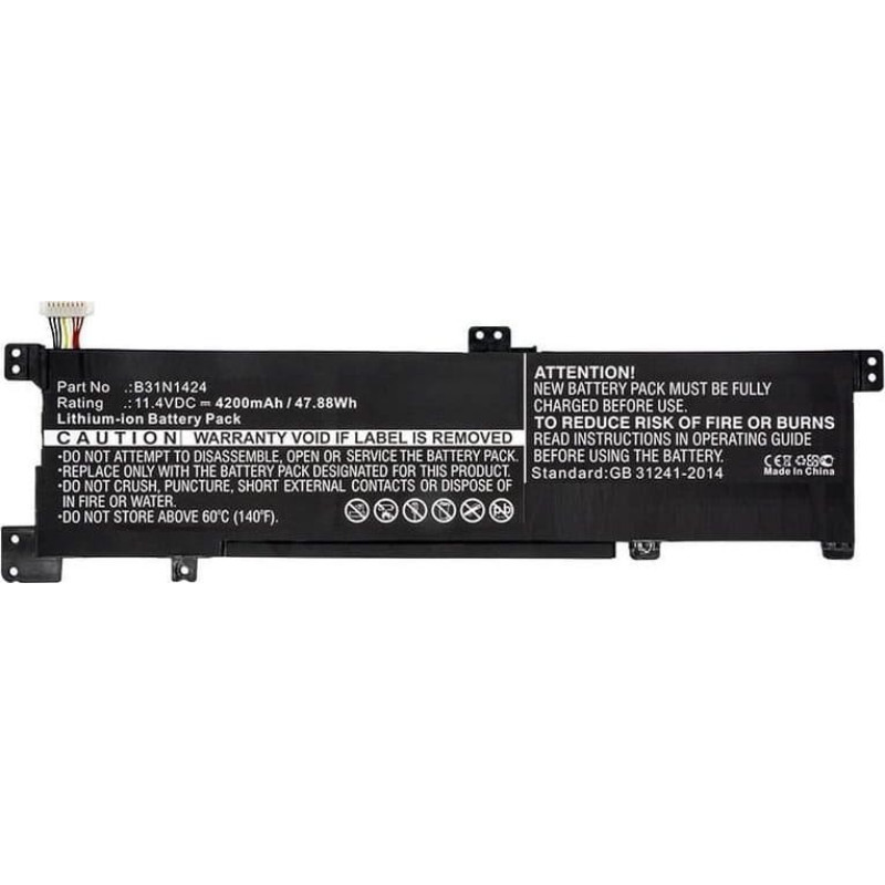 Coreparts Bateria CoreParts CoreParts MBXAS-BA0085 części zamienne do notatników Bateria