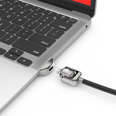 Green Cell Linka zabezpieczająca Green Cell Compulocks MacBook Air 2019-2022 Lock Adapter With Keyed Lock - Sicherheitskabelschloss - Silber - fur MacBook Air 13,3