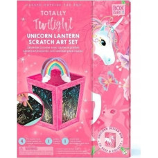 Box Candiy Zestaw kreatywny zdrapka Lampion Jednorożec