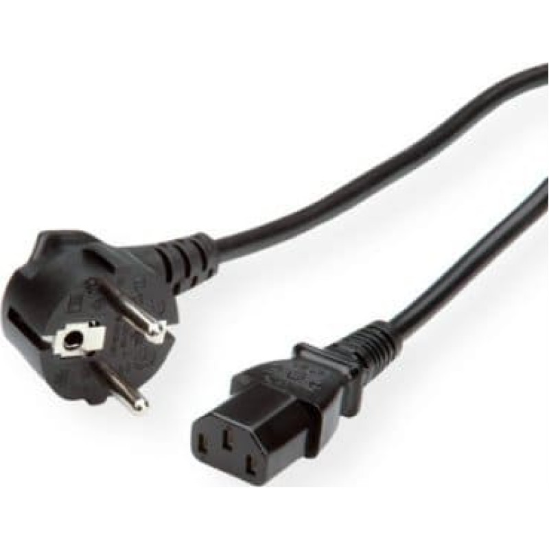 Roline Kabel zasilający Roline Kabel zasilający ROLINE GREEN, prosty IEC-żeński, czarny, 1,8 m