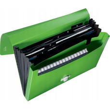 Leitz Teczka z 5 przeg Recycle A4 PP zielona