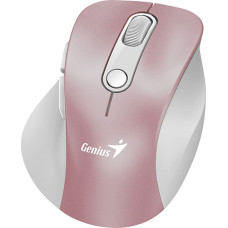 Genius Mysz Genius Mysz bezprzewodowa, Genius Ergo 9000S Pro, różowa, optyczna, 2400DPI