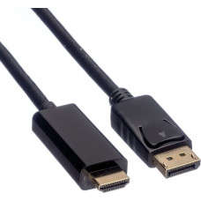 Roline Kabel Roline DisplayPort - HDMI 1m czarny (JAB-3360274)