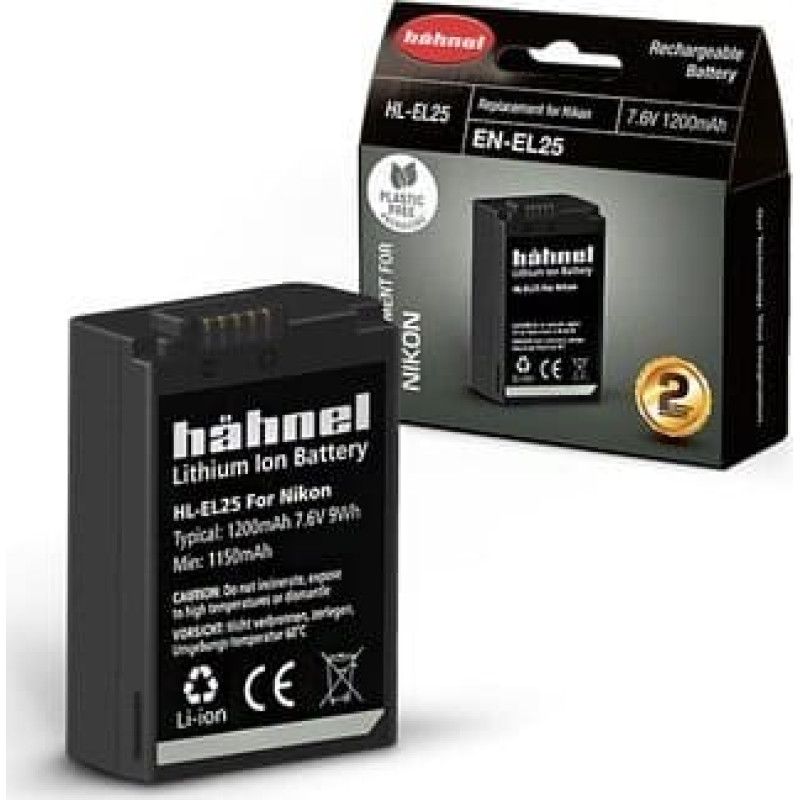 Hahnel Akumulator Hahnel Hähnel Battery Nikon HL-EL25 / EN-EL25