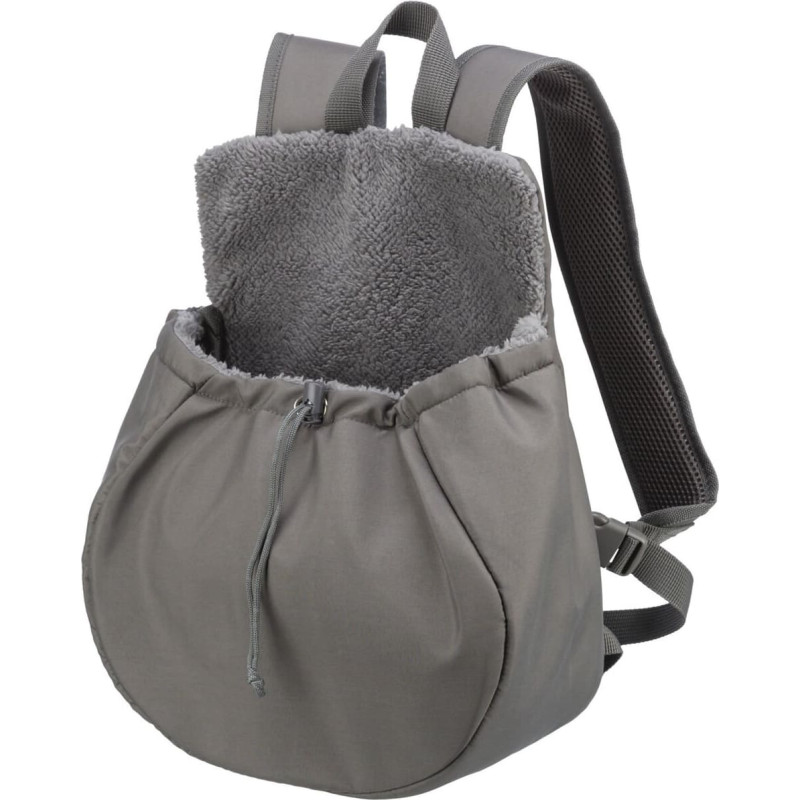Trixie TRIXIE Molly, Soft pet carrier, Backpack pet carrier, Dog, 4 kg, Top-load, Grey