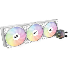 Zalman Chłodzenie wodne Zalman Zalman ALPHA36 White CPU Liquid Cooler 360mm Radiator 3 x 120 mm Fan ARGB pump Dual Procesor Chłodnica cieczy all-in-one 12 cm B