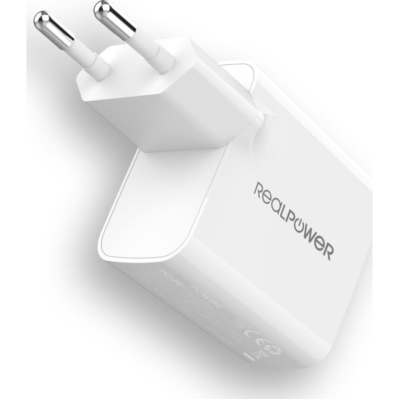Realpower Ładowarka Realpower RealPower Ladegerät PC-65 GaN            65W