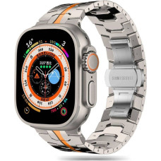 Tech-Protect Pasek Tech-Protect Stainless Line Apple Watch 4/5/6/7/8/9/SE/Ultra 1/2 42/44/45/49mm titanium/orange