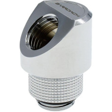 Barrow Barrow Adapter 45 Grad G1/4 Zoll AG auf G1/4 Zoll IG - drehbar, silber
