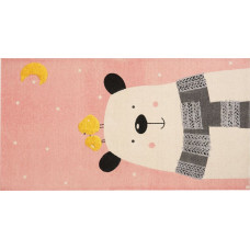 Beliani Dywan dziecięcy bawełniany motyw misia 80 x 150 cm wielokolorowy TAPAK Lumarko!