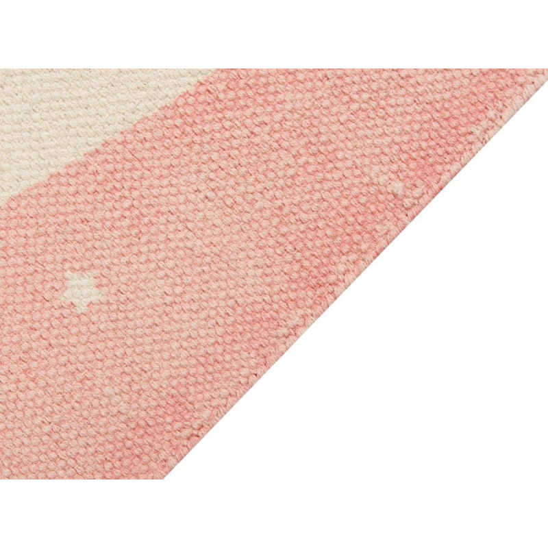 Beliani Dywan dziecięcy bawełniany motyw misia 80 x 150 cm wielokolorowy TAPAK Lumarko!