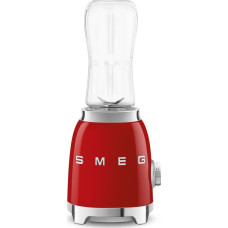Smeg Blender kielichowy Smeg Smeg PBF01RDEU mini mixér, 300 W, 2 programy, 22000 RPM, nerezové dvojité ostří, červený