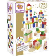 Simba Klocki drewniane Eichhorn 76 elementów 75-lecie