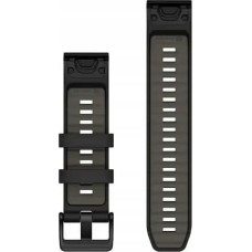 Garmin Garmin QuickFit-Armband 22 mm Silikon Schwarz/Kieselgrau