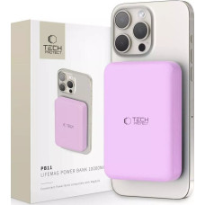Tech-Protect Powerbank Tech-Protect TECH-PROTECT PB11 LIFEMAG MAGSAFE POWER BANK 10000MAH LILAC