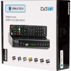 Cabletech DEKODER DVB-T2 H.265 HEVC URZ0336