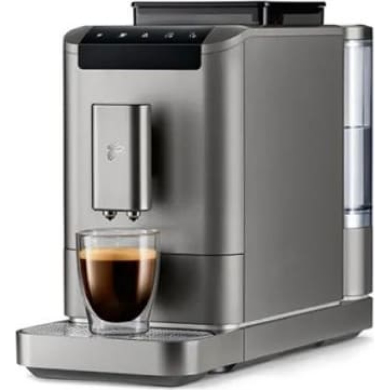 Tchibo Espresso machine Esperto2 Caffe titan/silver