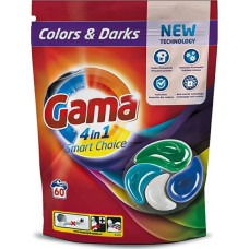 Vizir Gama Colors & Darks - Kapsułki do prania kolorowych ubrań - 60 sztuk