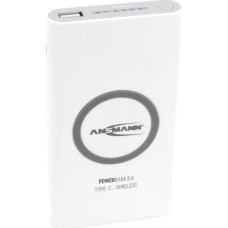 Ansmann Powerbank Ansmann 8.8 Type C Wireless 8000mAh Biały