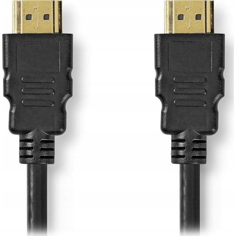 Nedis Kabel Nedis Nedis CVGL35000BK30 kabel HDMI 3 m HDMI Typu A (Standard) Czarny