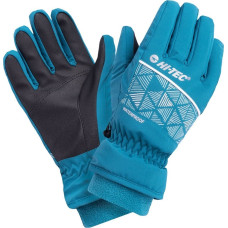 Hitec Dziecięce rękawice zimowe Hi-tec Flam Jr niebieskie rozmiar L/XL