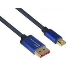 Alcasa Kabel Alcasa Alcasa 4824-SF020B kabel DisplayPort 2 m Mini DisplayPort Niebieski