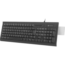 Natec Klawiatura Natec KLAWIATURA NATEC MORAY ES Z CZYTNIKIEM KART SMART ID PRZEWODOWA