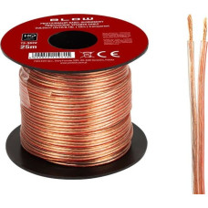 Blow Kabel Blow 73-362# Przew.głośn.2x0,50mm przezroczysty 25m
