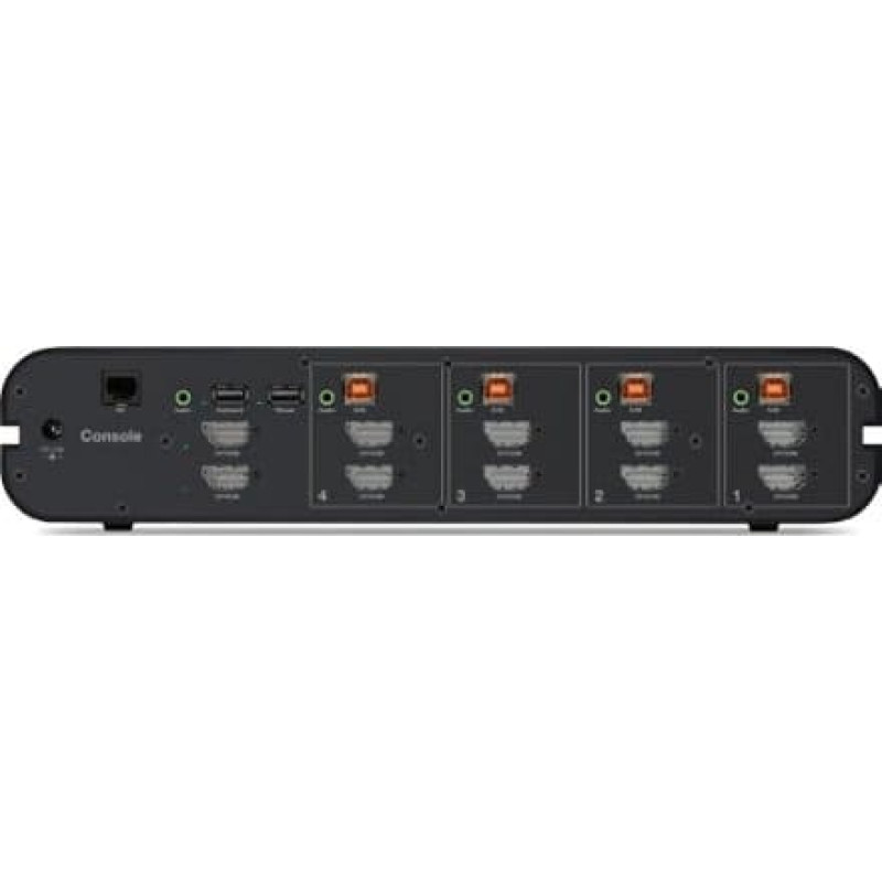 Belkin Przełącznik Belkin Linksys 4P DUAL HEAD DP/HDMI TO DP/HDMI/VIDEO SEC DT KVM SW NO CAC PP4.0