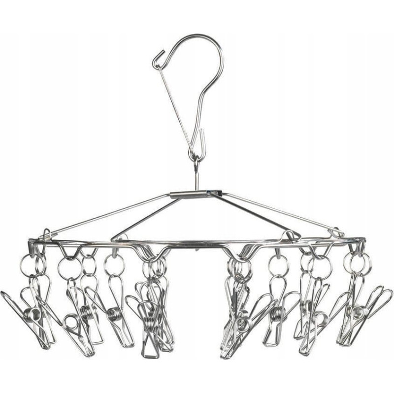 Maximex Mała suszarka na pranie ze stali nierdzewnej, Ø 27 cm