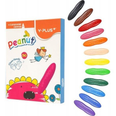 Teka Kredki ¶wiecowe Peanut Orzeszki 36szt Orzeszki