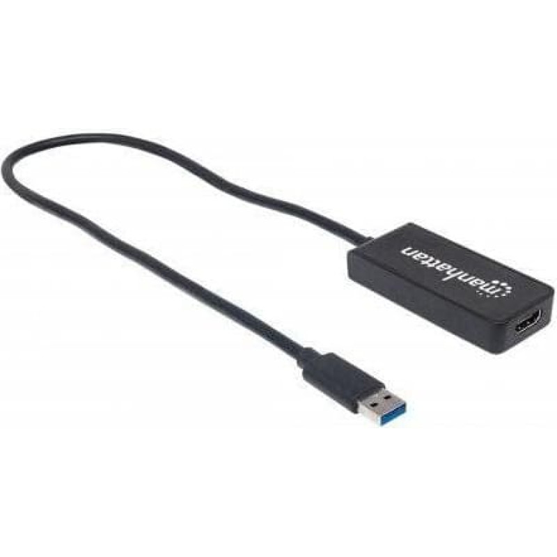 Manhattan Adapter USB Manhattan USB - HDMI Czarny  (152259)