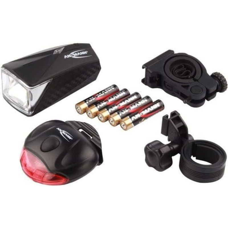 Ansmann Zestaw oświetlenia rowerowego Combo Lite Rider