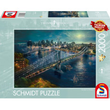 Schmidt Spiele Puzzle PQ 2000 THOMAS KINKADE ¦wiatło księżyca G3