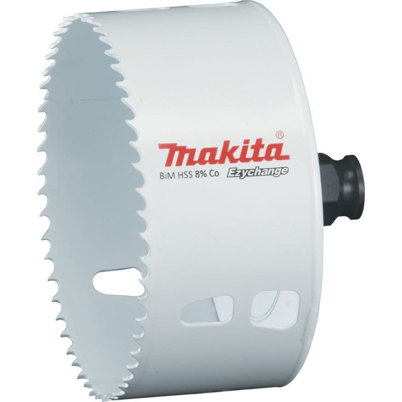 Makita MAKITA OTWORNICA BIM HSS-Co 8% 102mm EZYCHANGE METAL, STAL, ALU, DREWNO, PVC